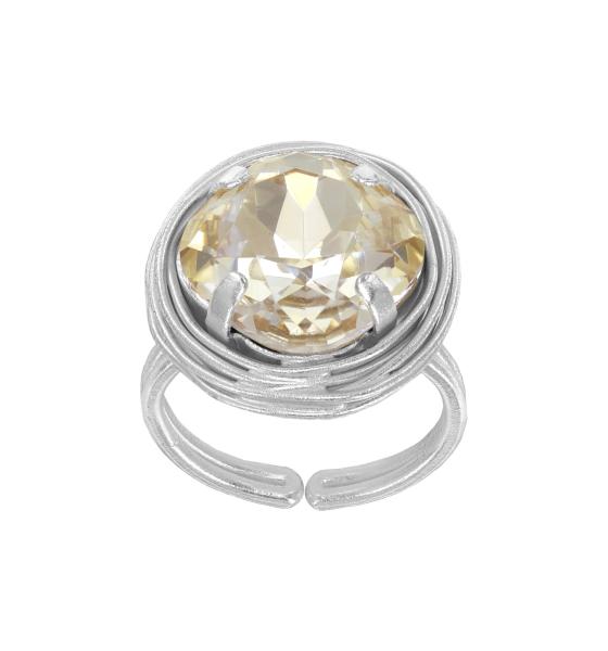Shiny Silver - Global Glam - Ring von Konplott